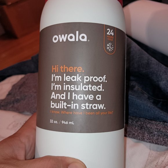 owala, 24hours cold,light green,32oz./946mL - Picture 2 of 4